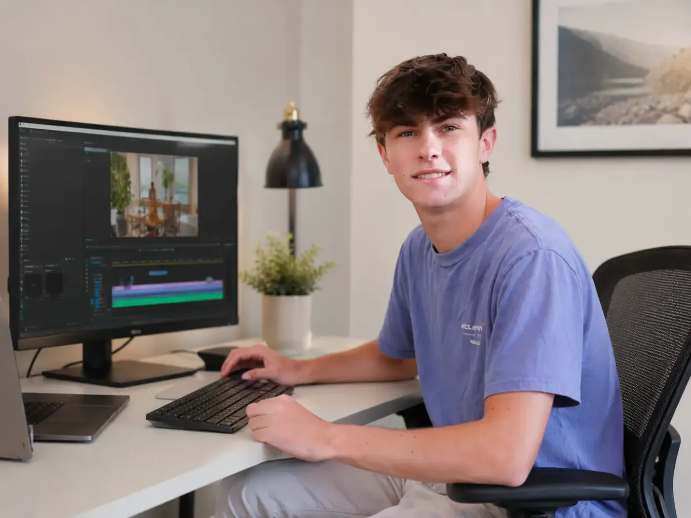 Max, videographer at Custer Marketing