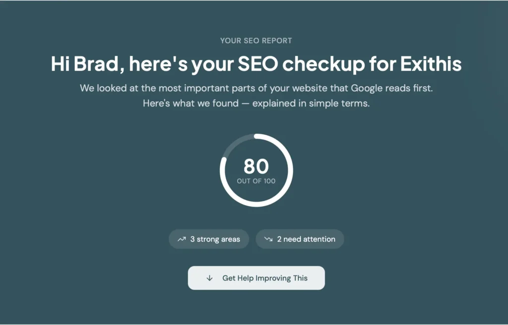 Free Website Audit | Custer Marketing